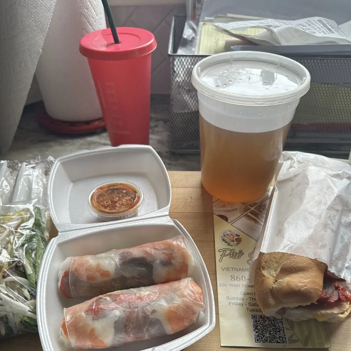 Roasted Pork Summer Rolls