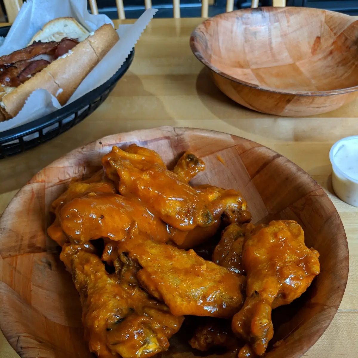 Hot Wings with Hot Sauce