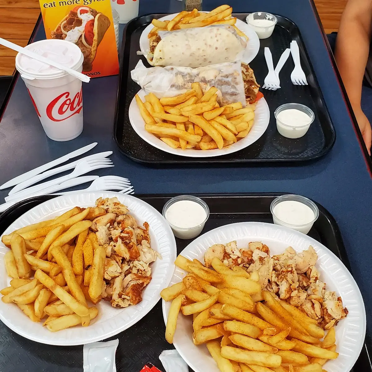 Greek Gyro Sandwich