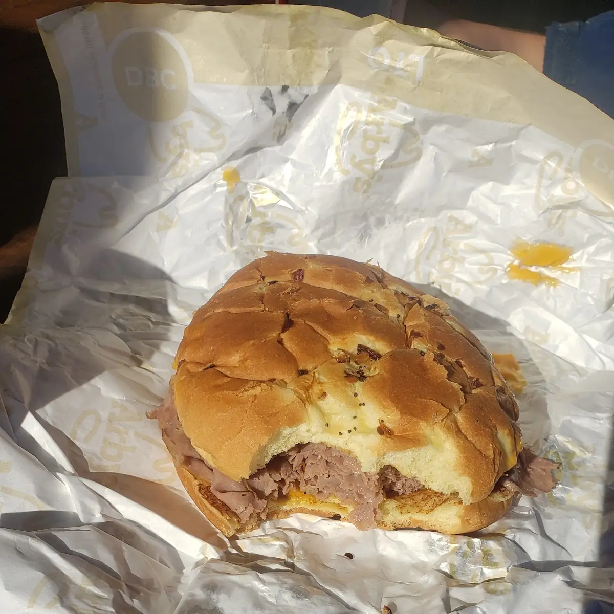 Beef and Swiss Burger