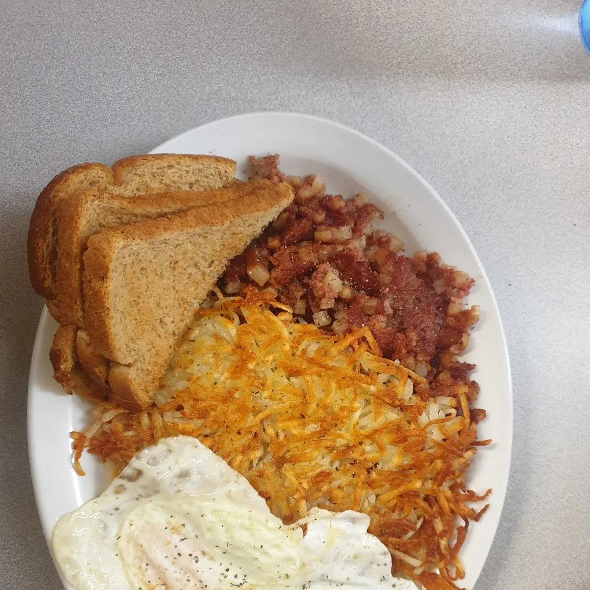 Corned Beef Hash and Eggs