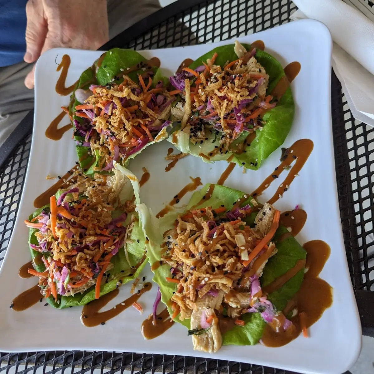 Thai Chicken Lettuce Wraps