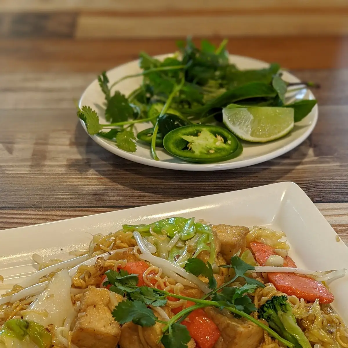 Pan-Fried Tofu Ramen