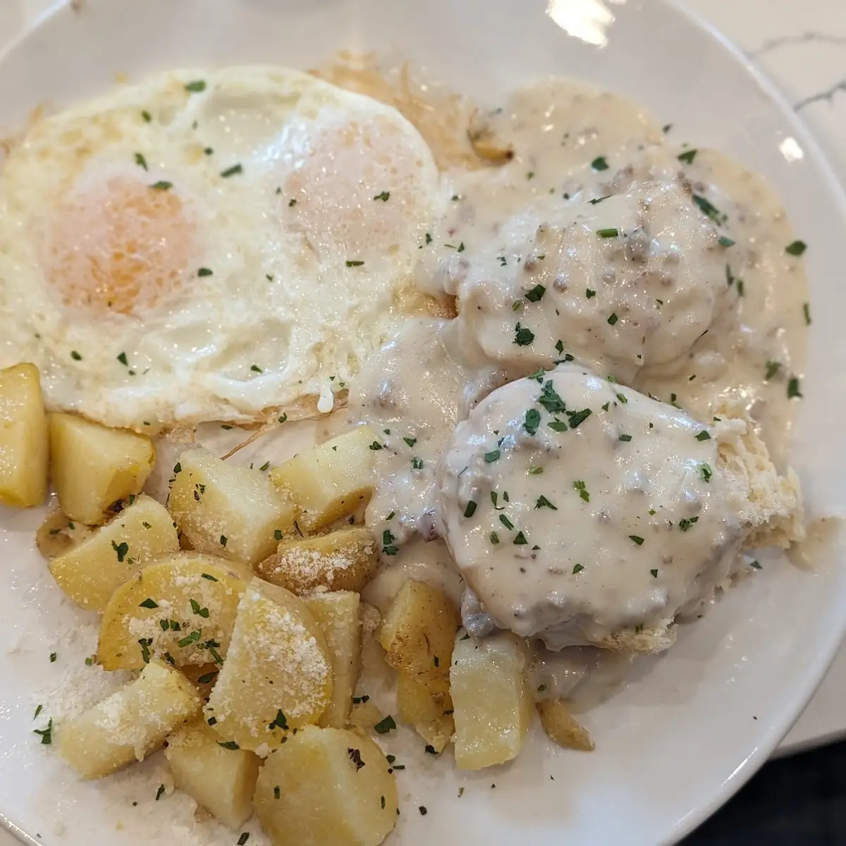 Biscuits and Sausage Gravy
