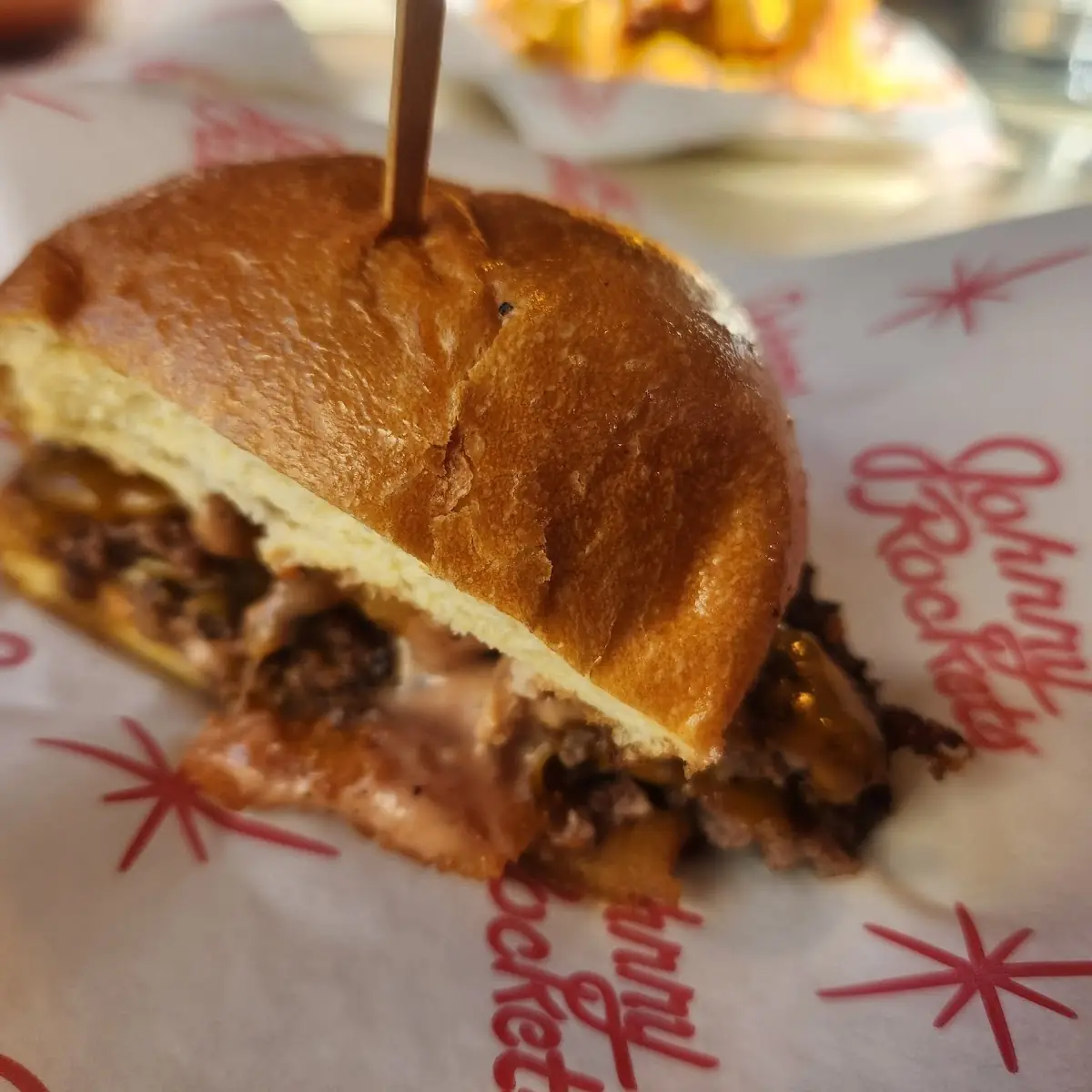 Pepper Bacon Swiss Burger