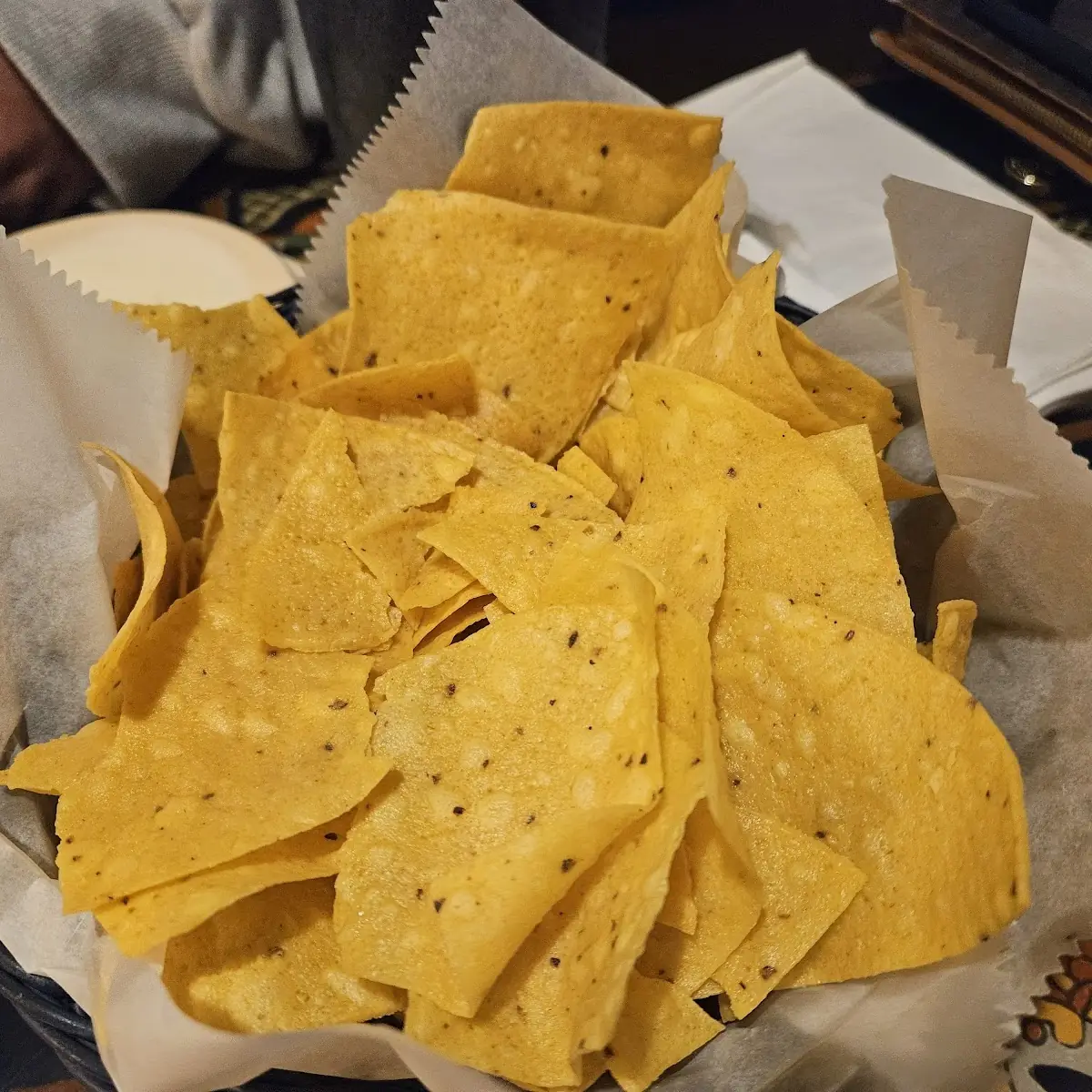 Greasy Tortilla Chips