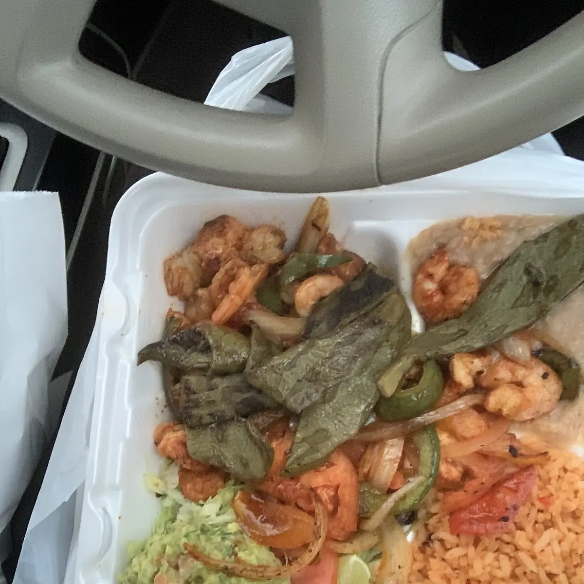 Shrimp Fajitas