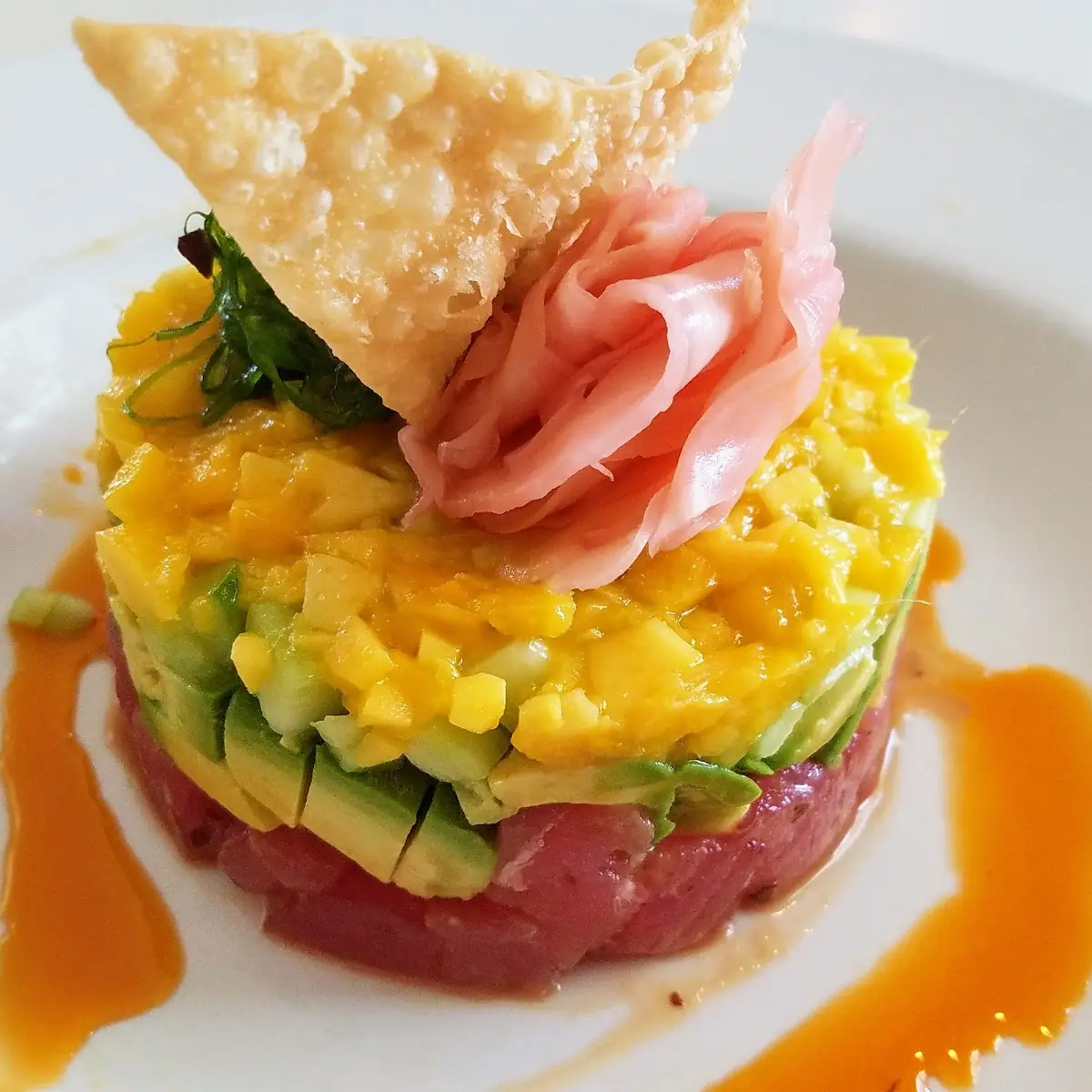 Ahi Poke Tower