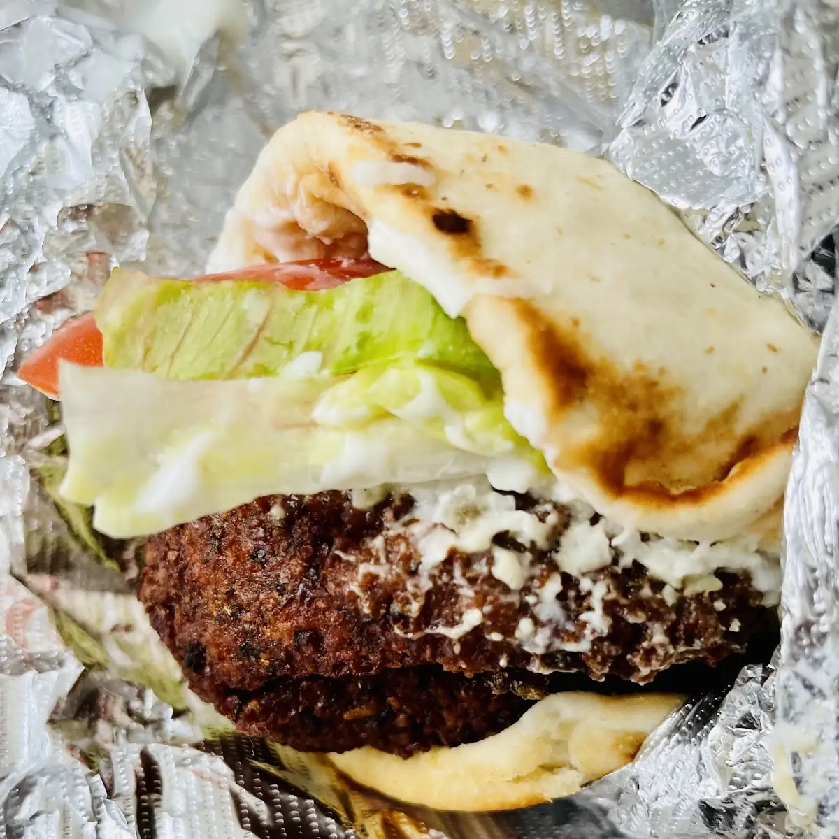 Falafel Wrap Sandwich