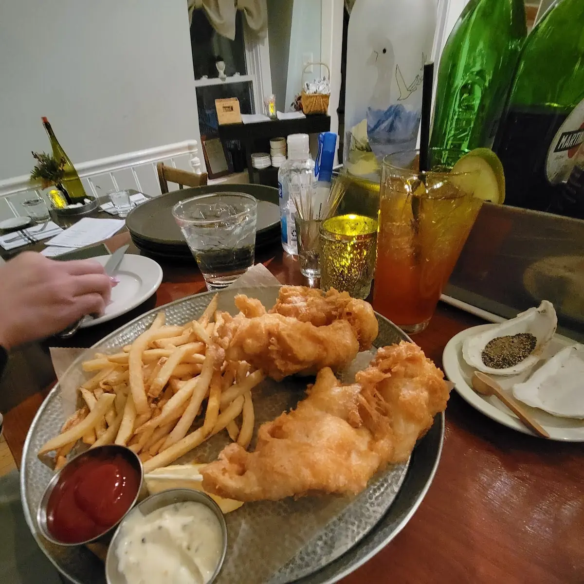 Fish and Chips with Fries
