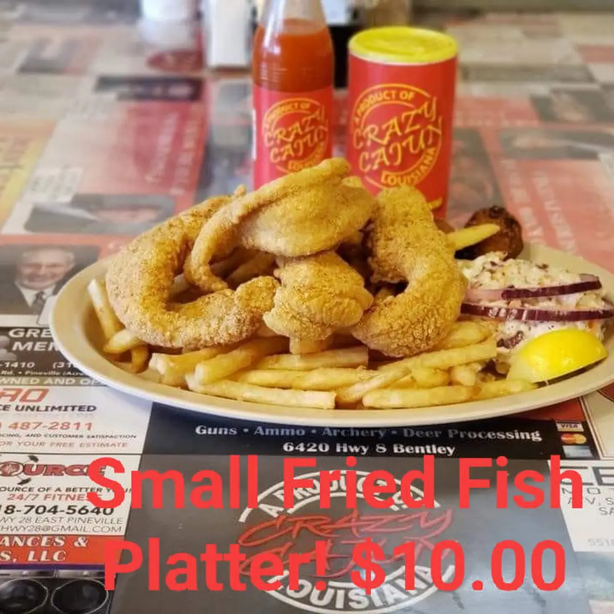 All You Can Eat Fried Fish or Boiled Shrimp