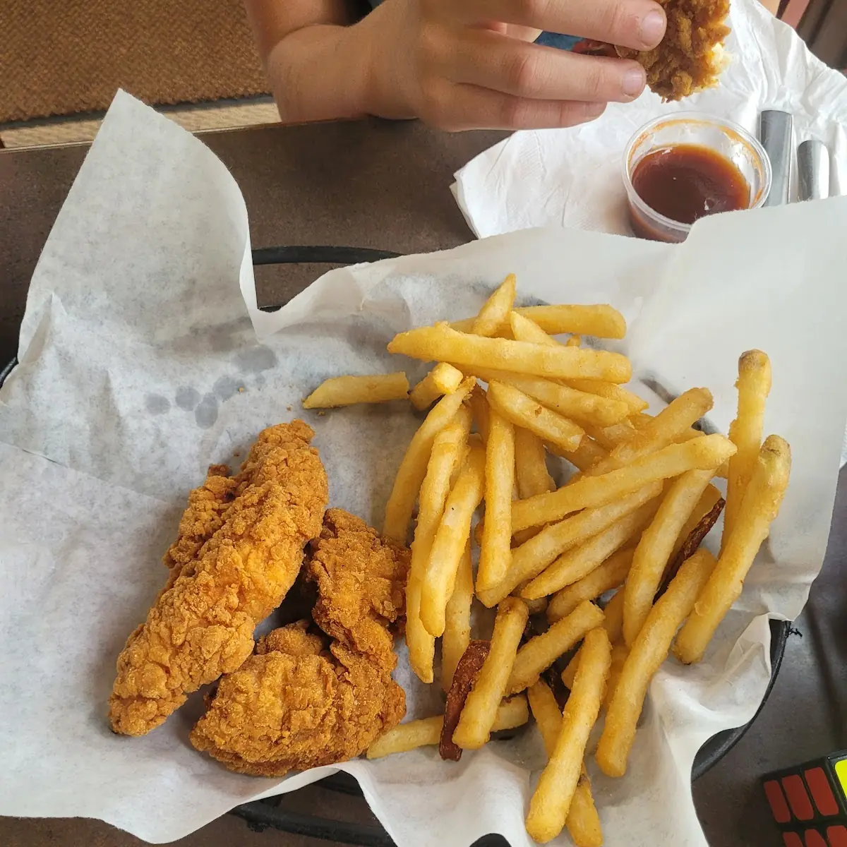 Chicken Strips with Fries