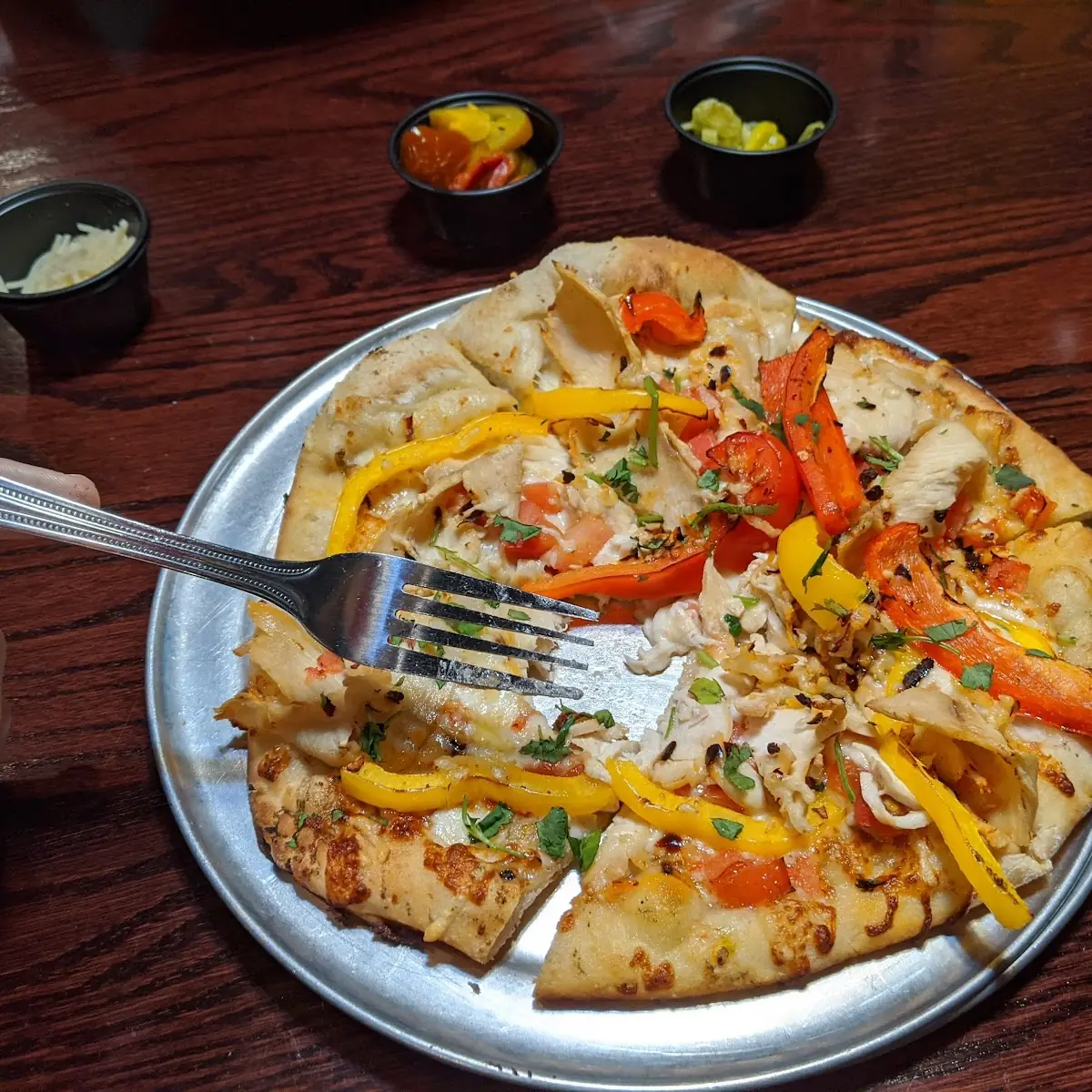 Spicy Chicken Pizza