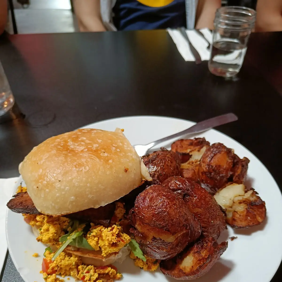 Tofu Scramble Breakfast Potatoes