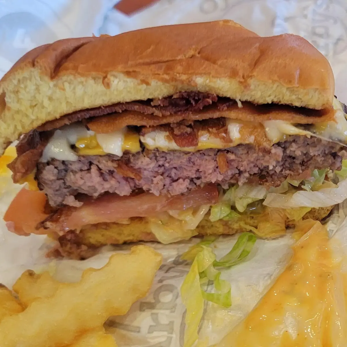 Cheesy Bacon Cheeseburger