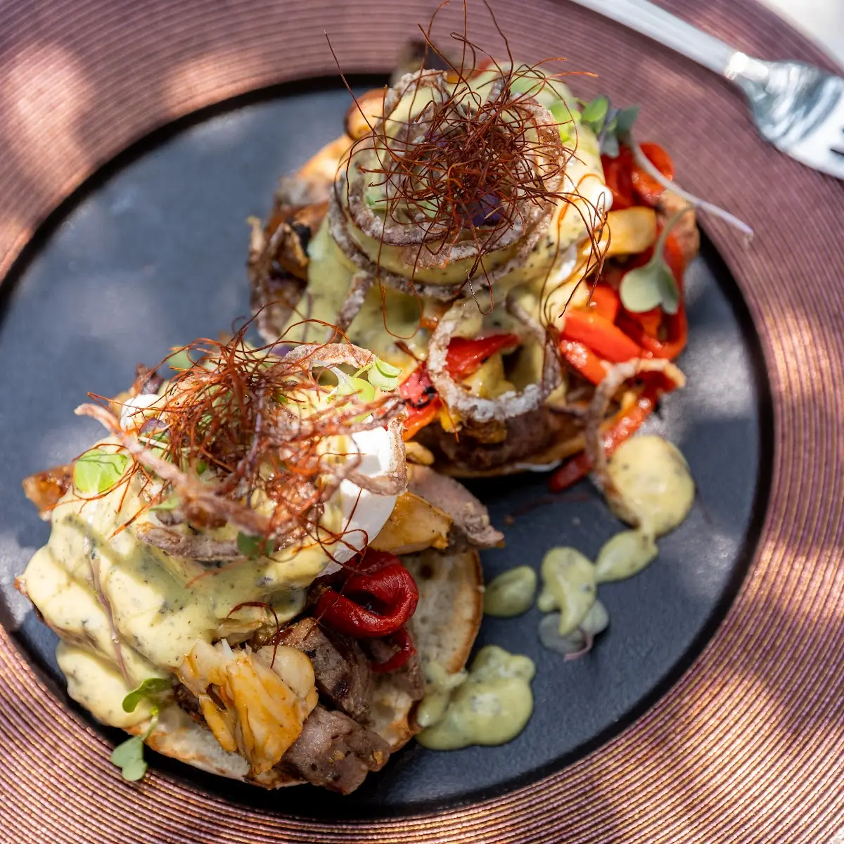 Stone Barn Pork Belly Benedict