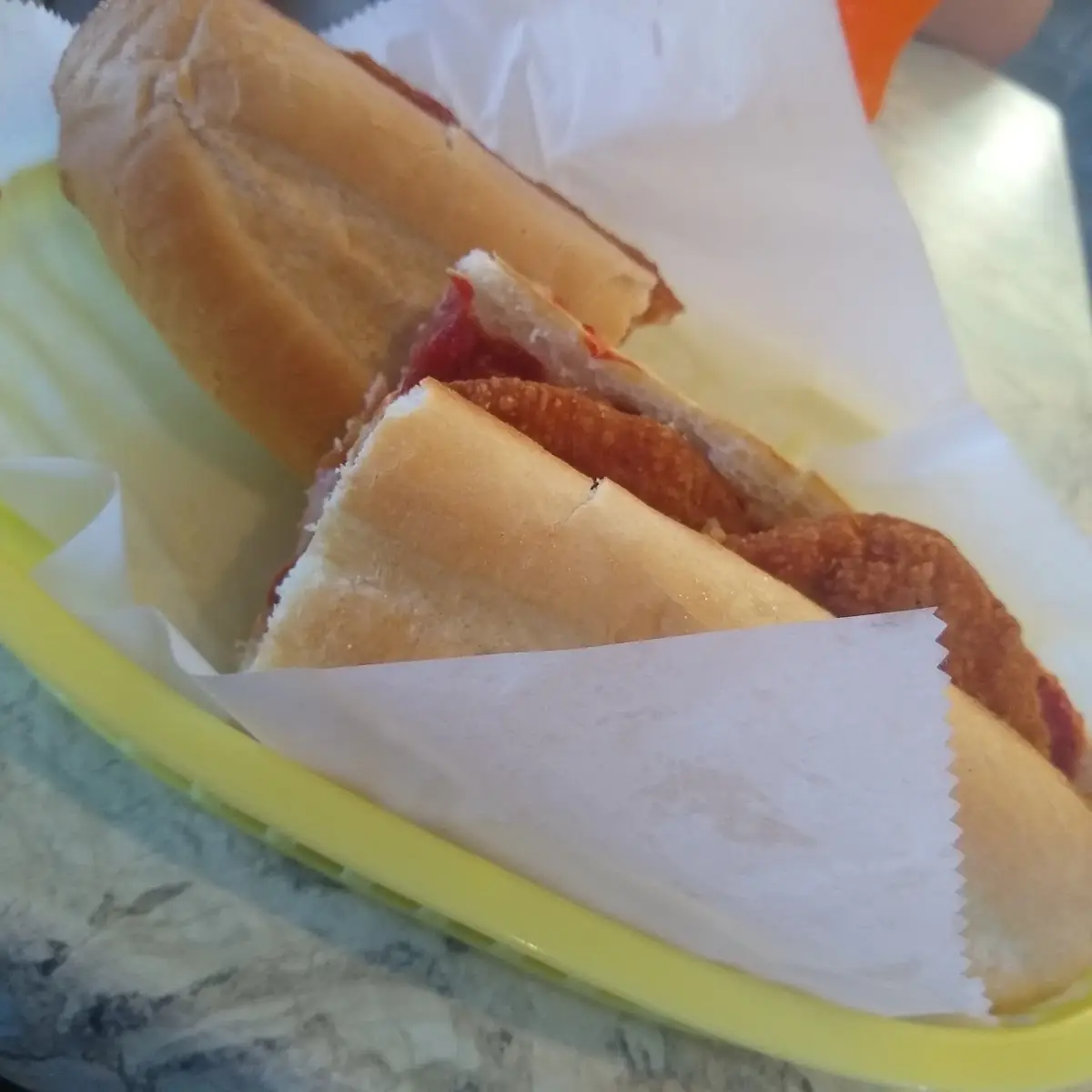 Chicken Parmigiana Sub