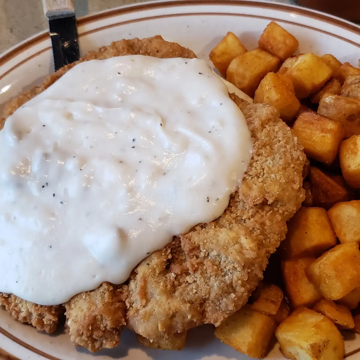 Country Fried Steak Breakfast