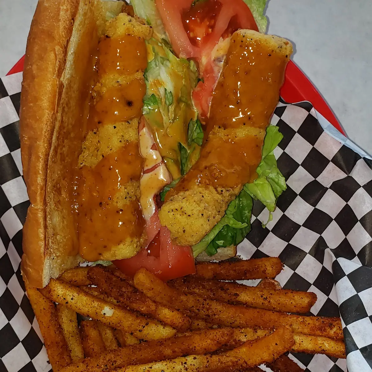 Cod Fish PO-Boy