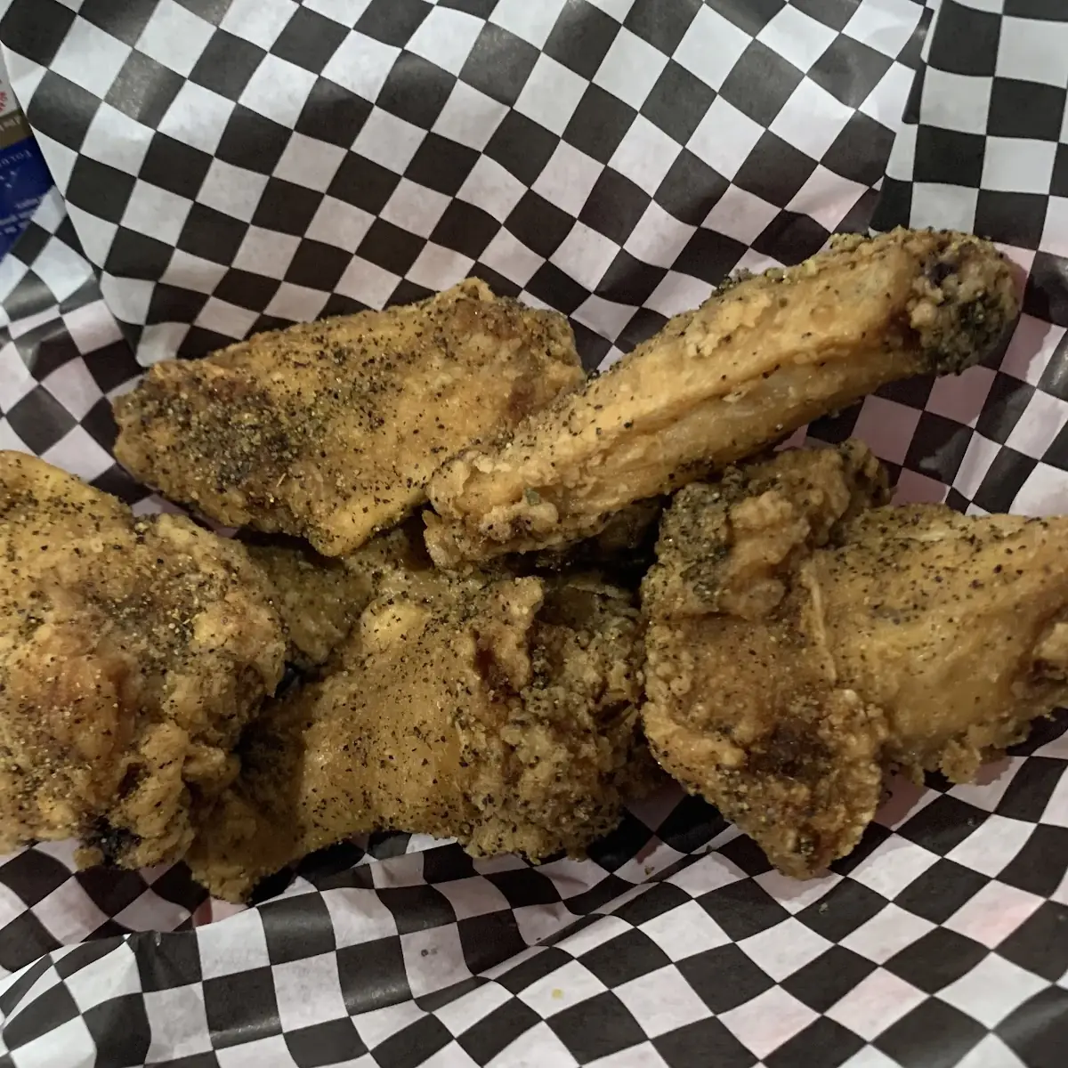 Lemon Pepper Chicken Wings