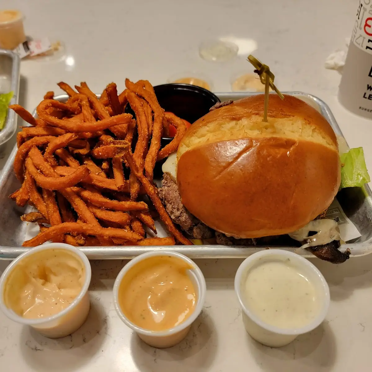 Kids' Cheesy Chicken Burger