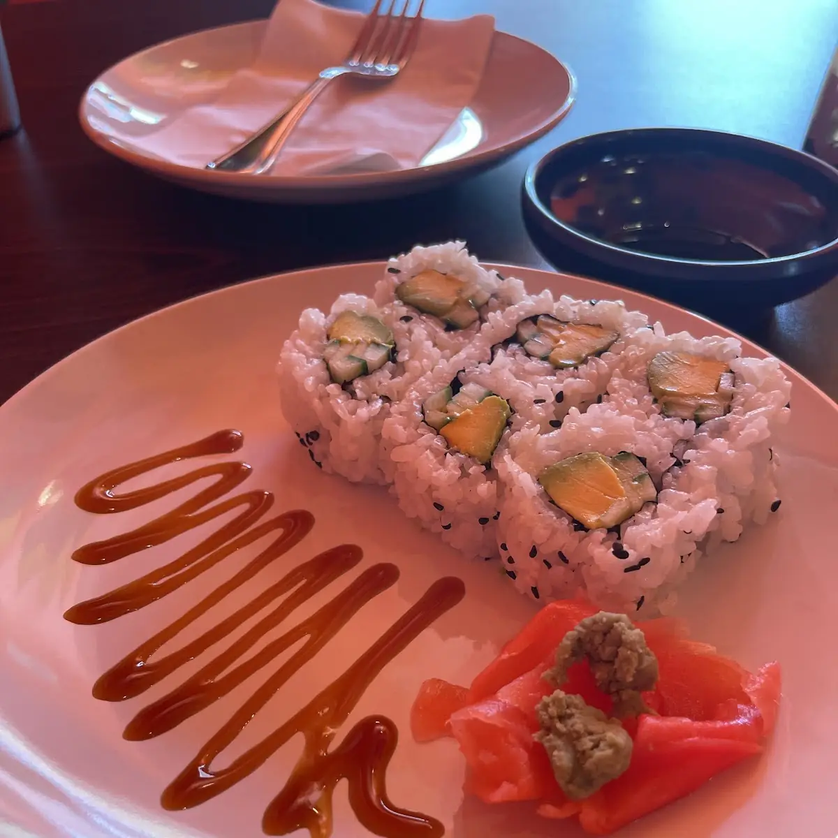 Avocado and Cucumber Roll