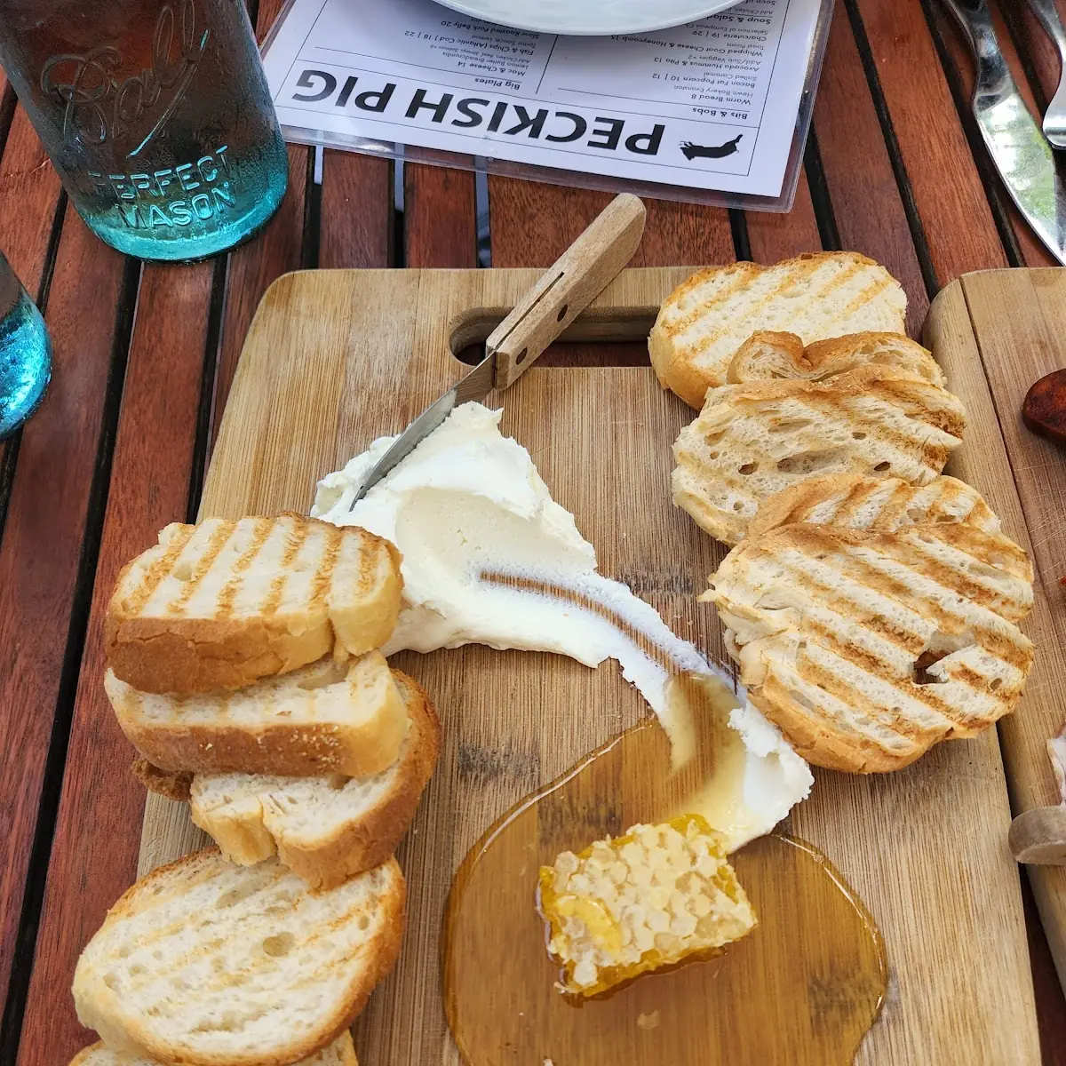Goat Cheese and Honeycomb