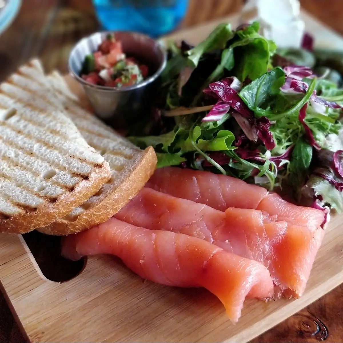 Smoked Salmon Board