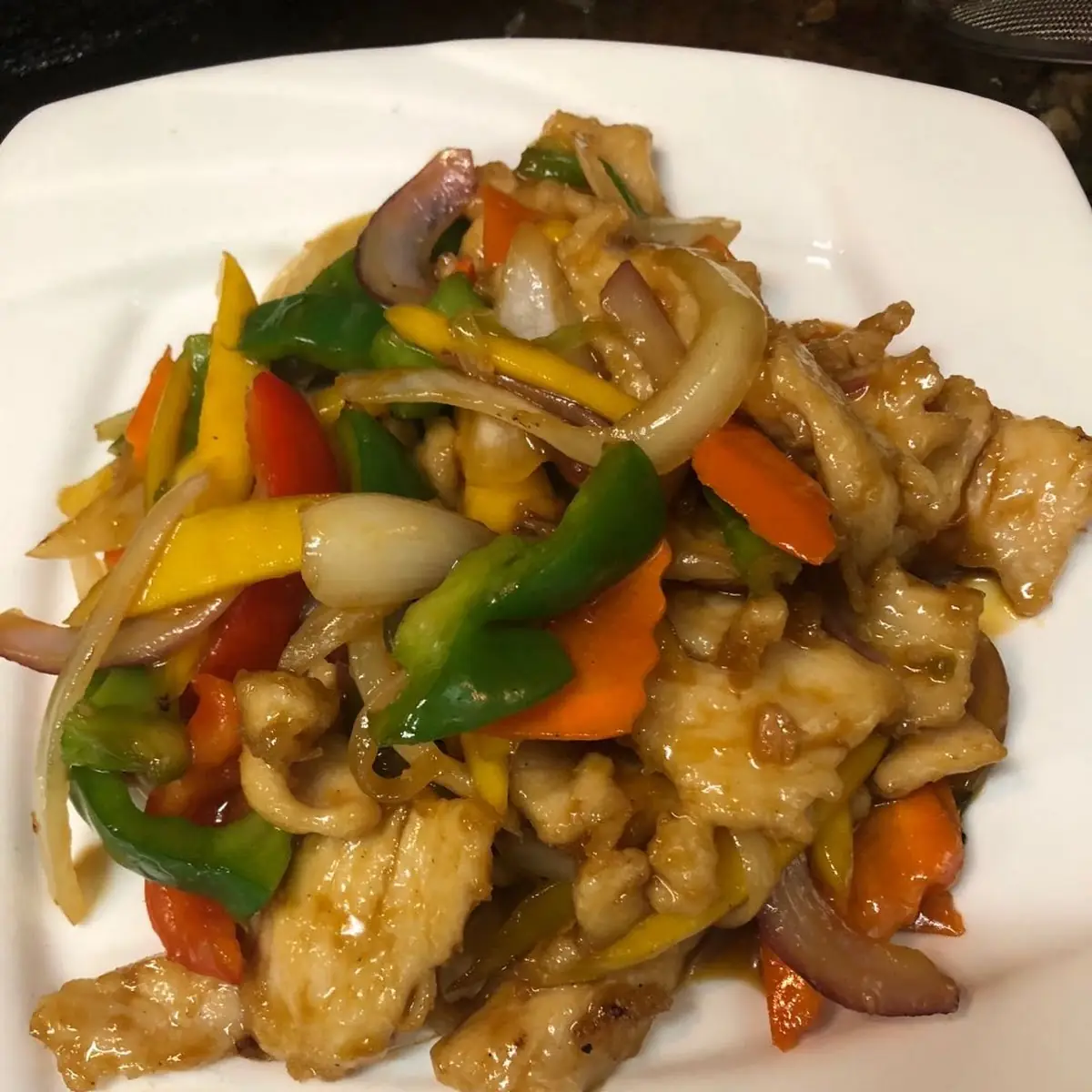 Chicken with Snow Pea Pods