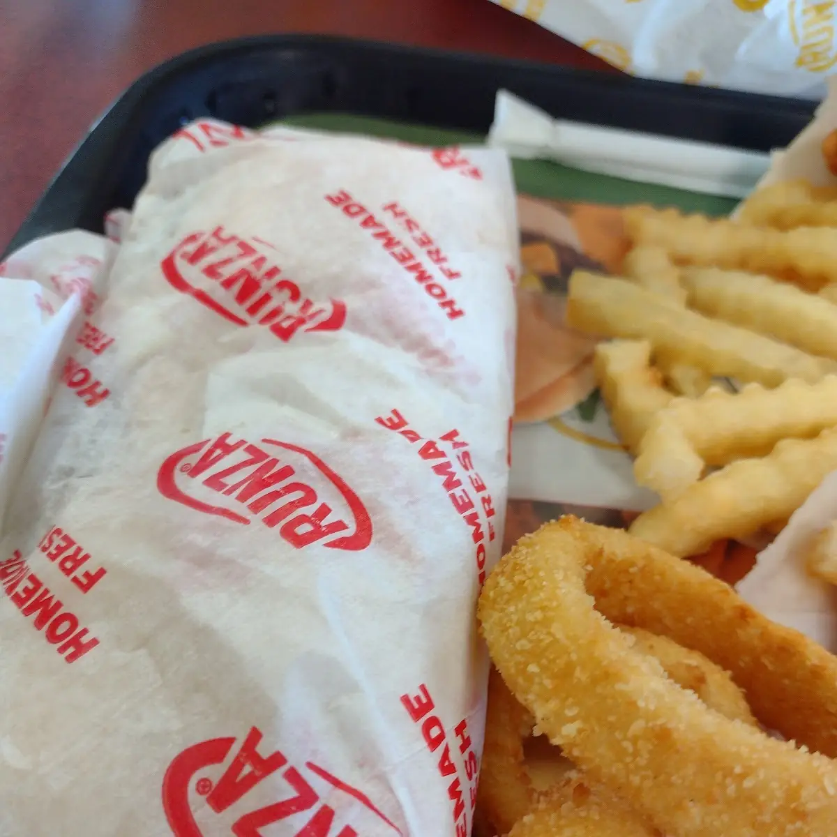 Onion Rings and French Fries