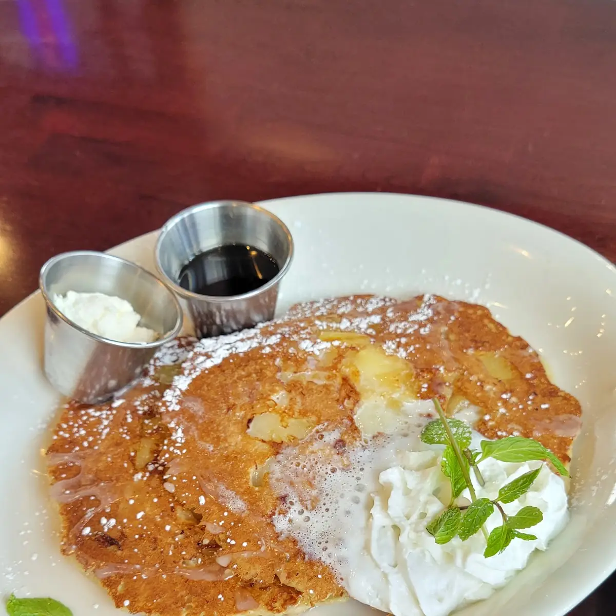 Three Silver Dollar Pancakes