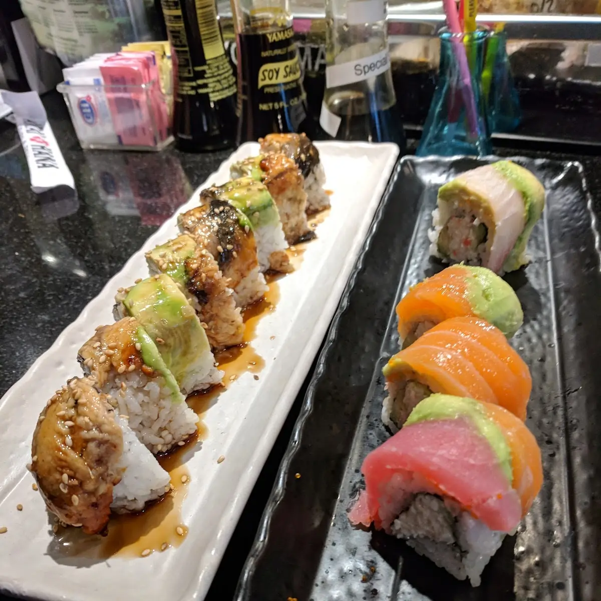 Spicy Rainbow Roll