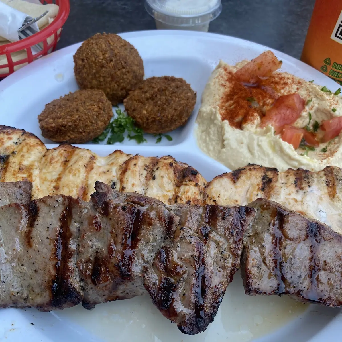 Beef Kabob Platter