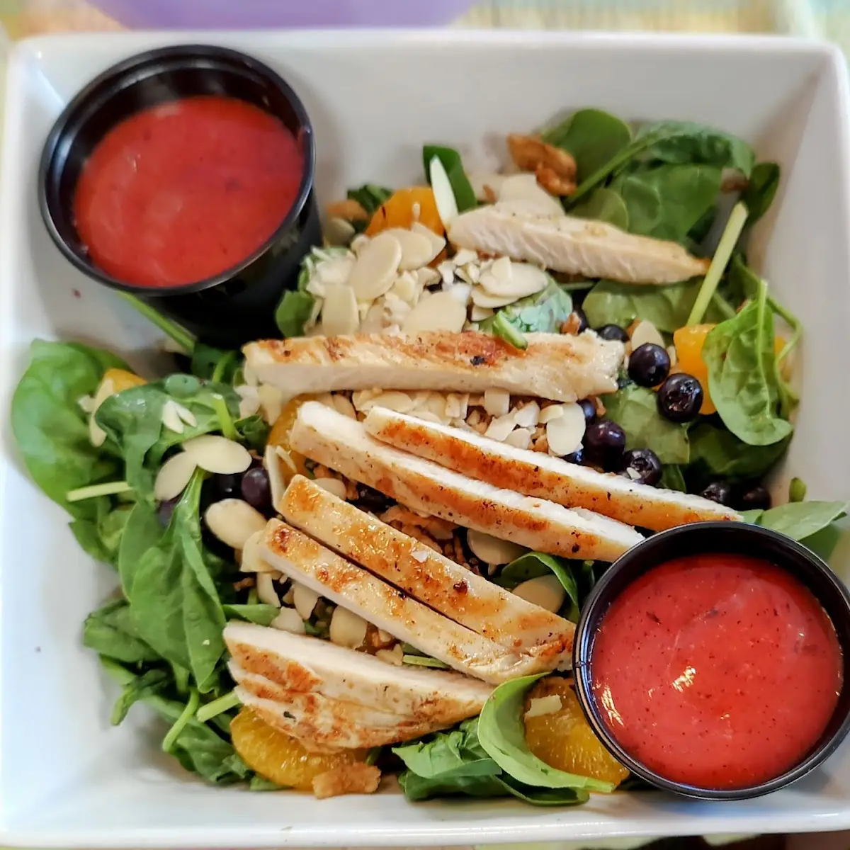 Spinach Chicken Salad