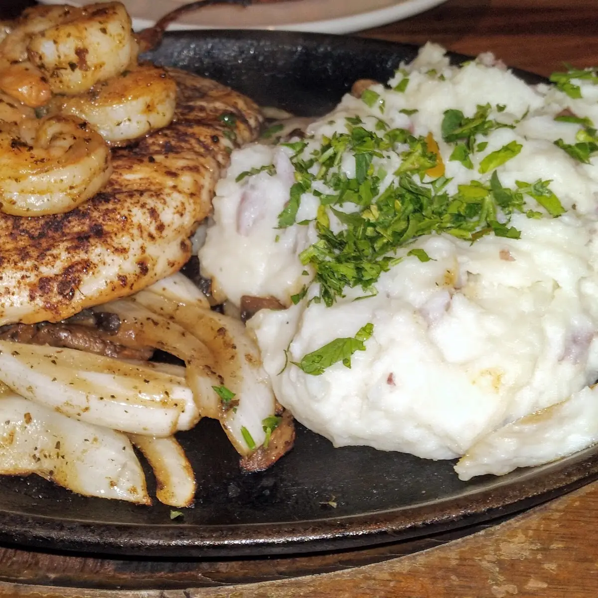 Shrimp 'N Parmesan Sirloin