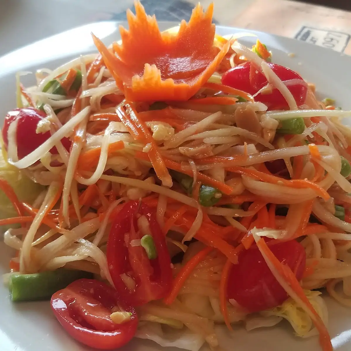 Veg Papaya Salad