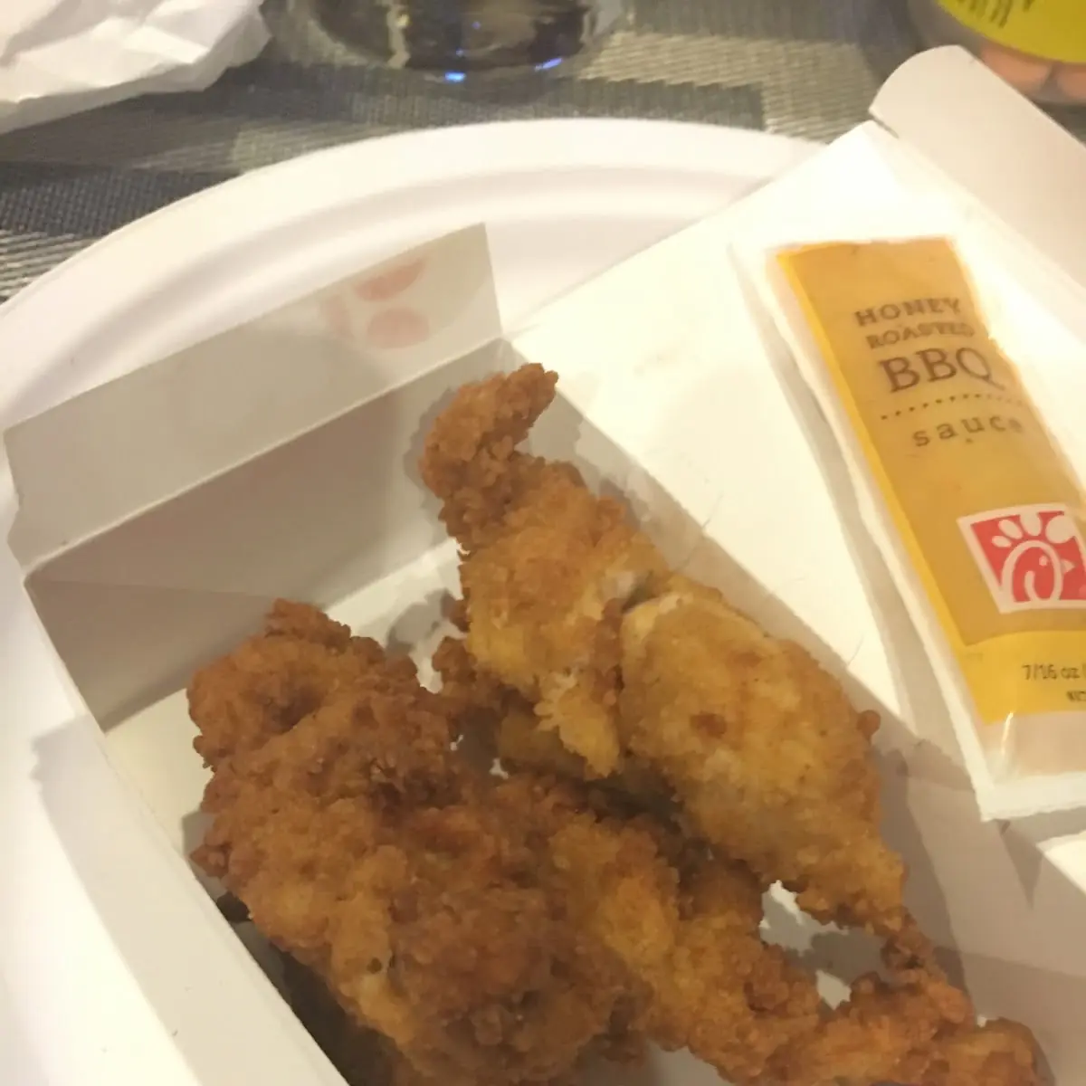 Three Chicken Strips