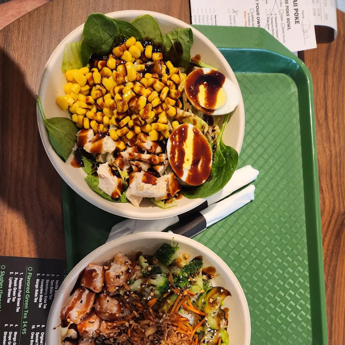 Salmon Bowl Chicken Salad