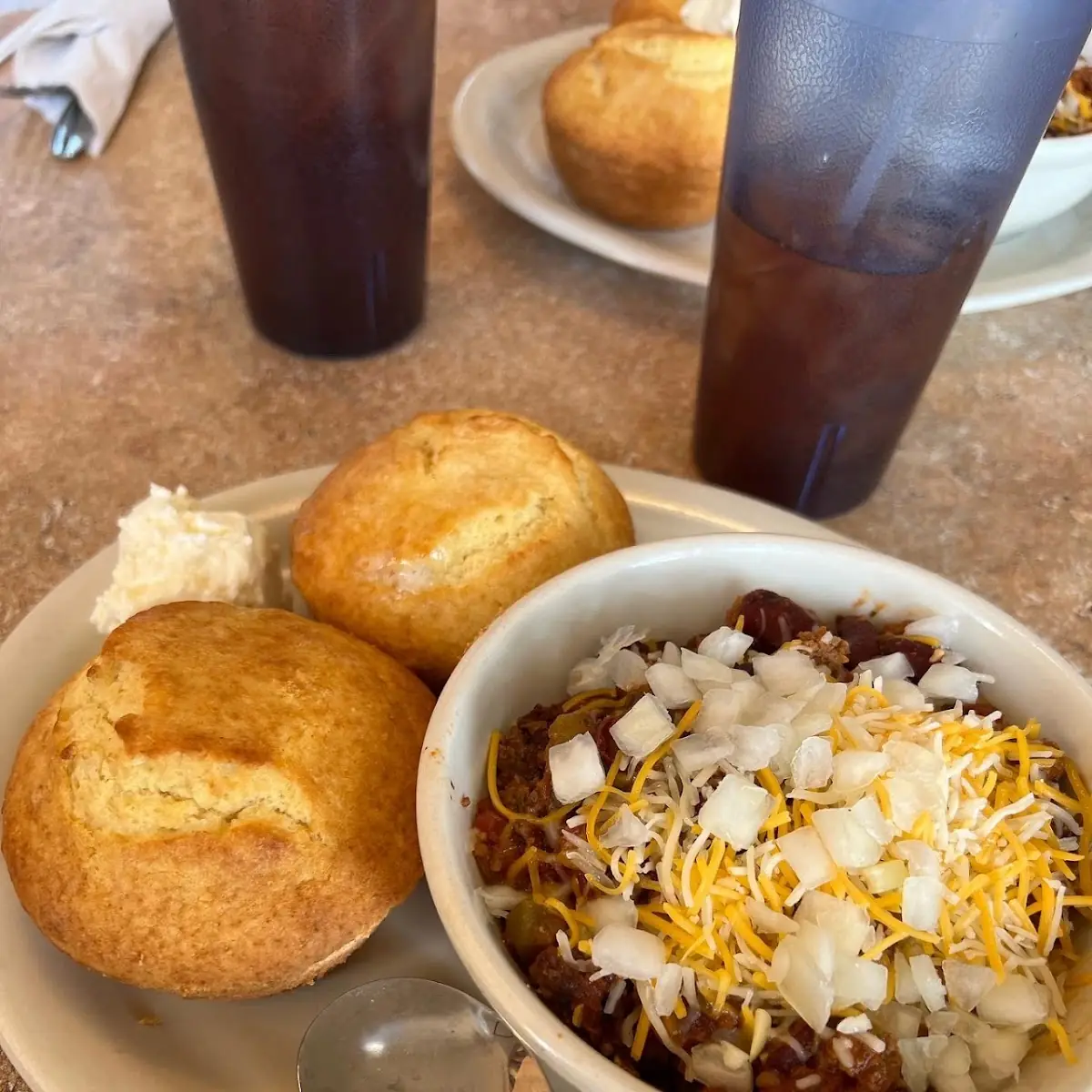 Chili and Cornbread