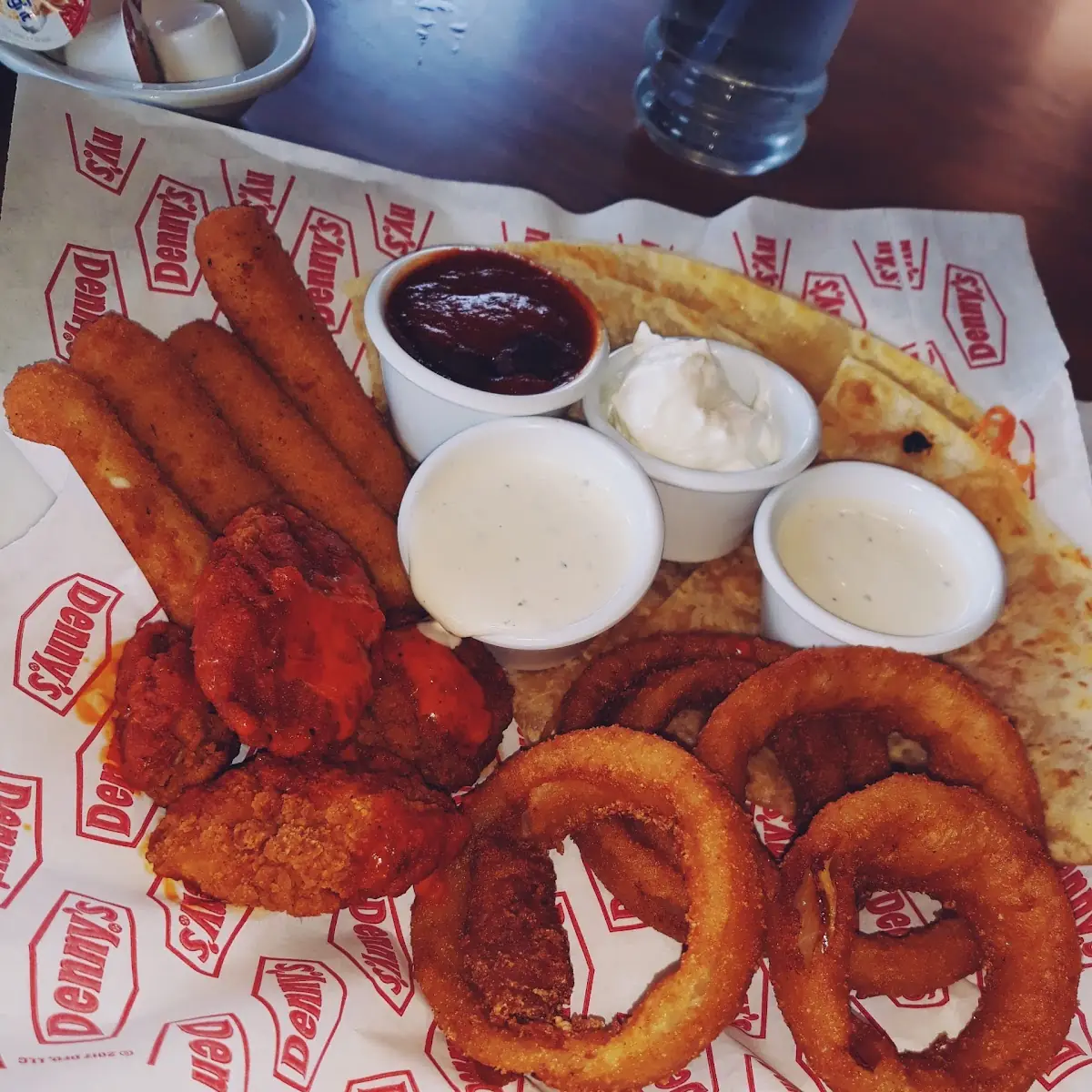 Onion Rings Mozzarella Cheese Sticks