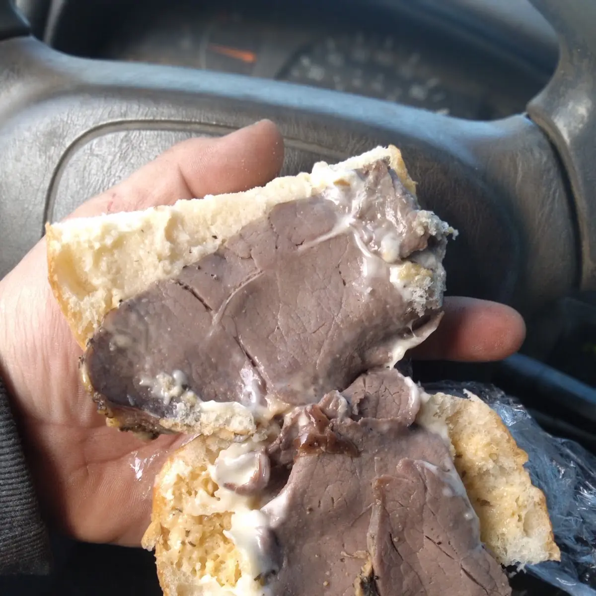 A Sorry Excuse for a Roast Beef Sandwich