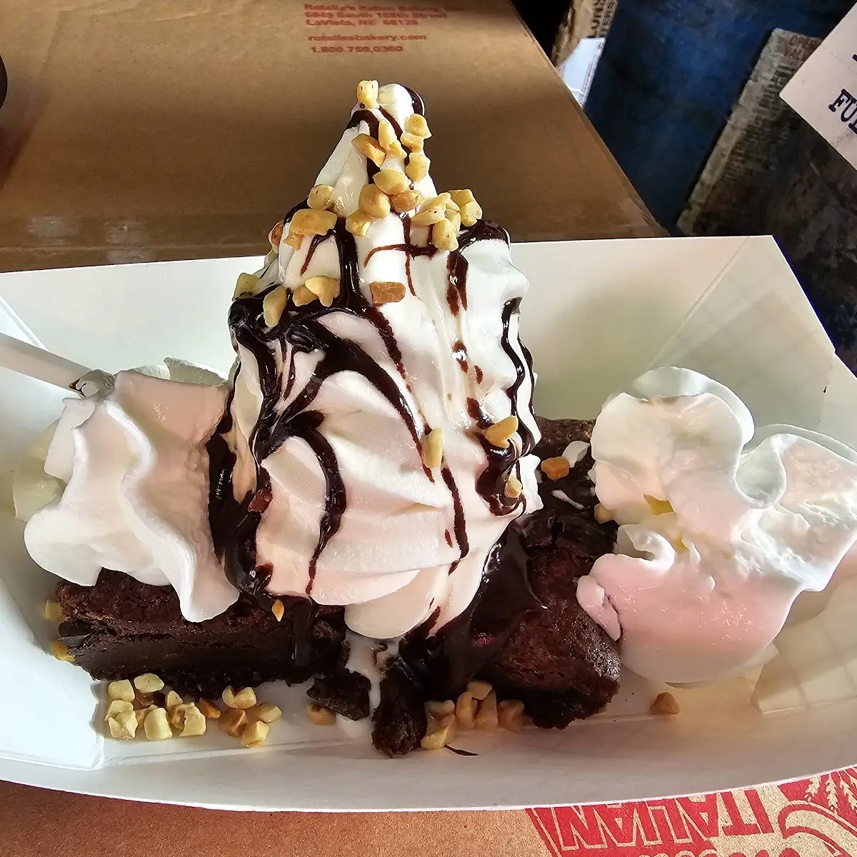 Brownie Sundae