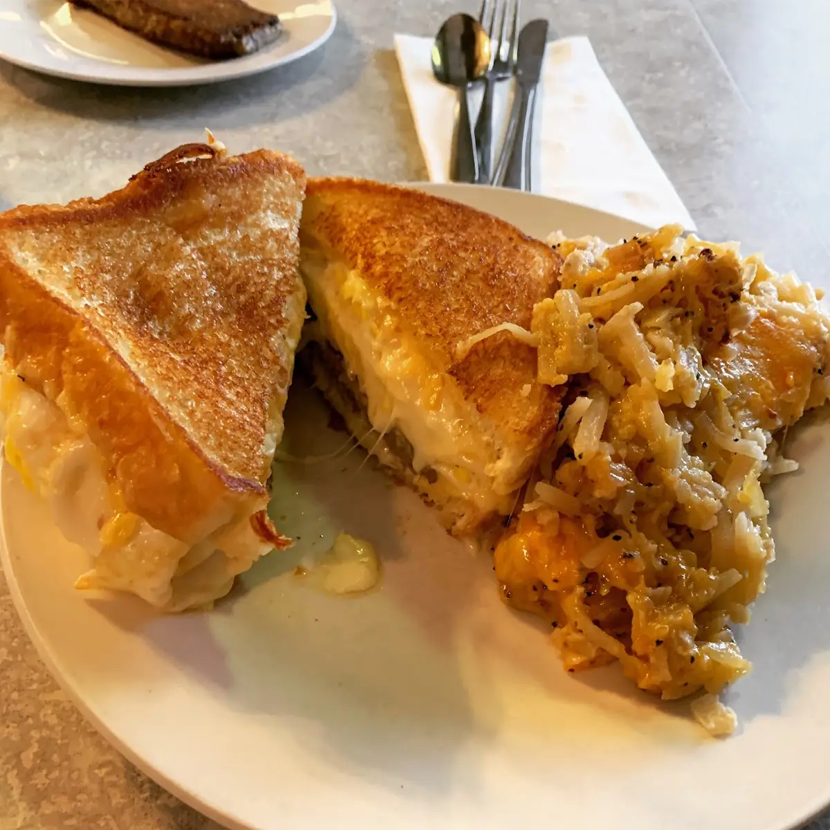 Breakfast Grilled Cheese