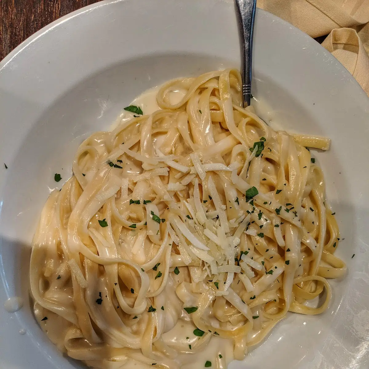 Linguini Alfredo