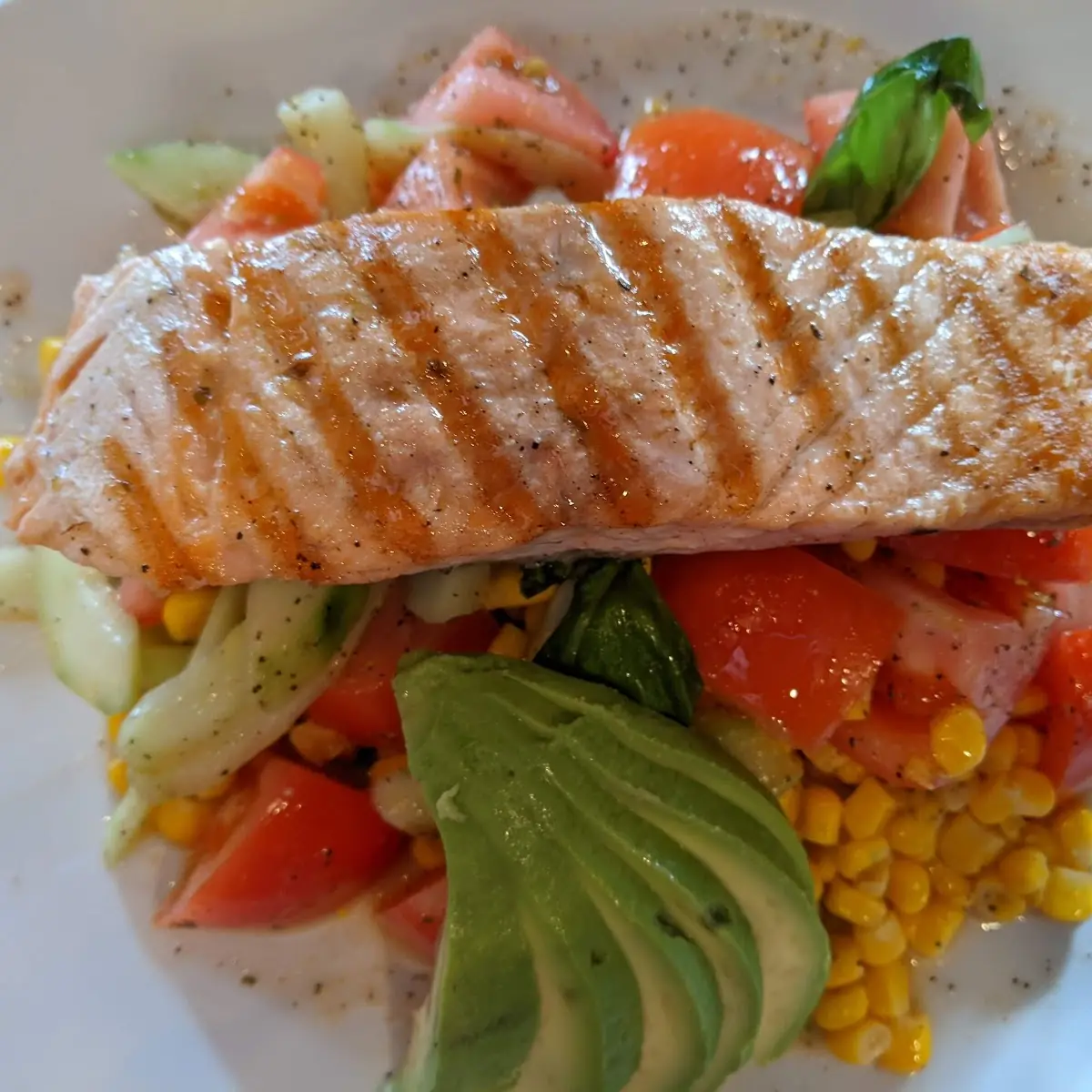 Grilled Salmon