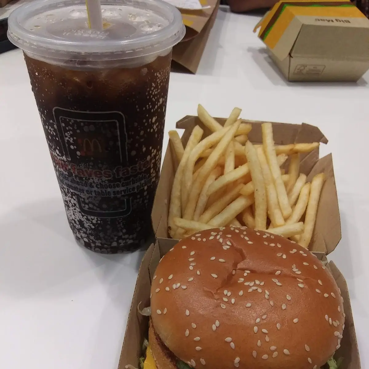Big Mac and Cheese Burger Combo