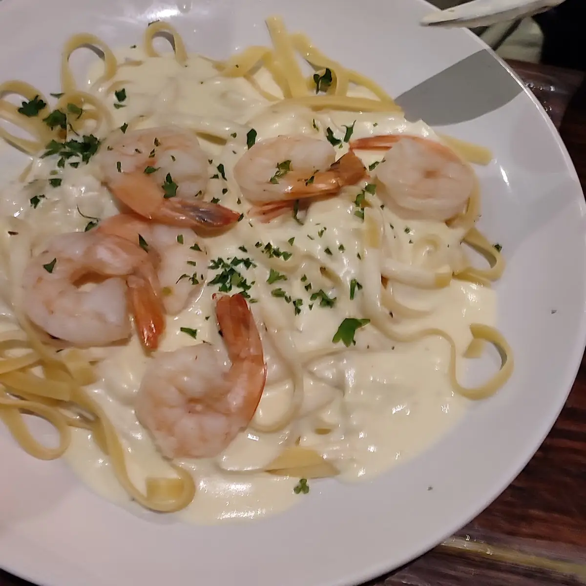 Shrimp Alfredo