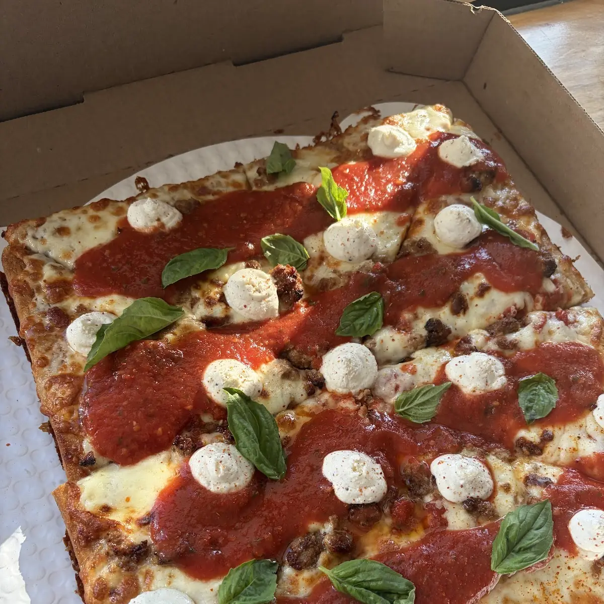 Detroit Style Pizza