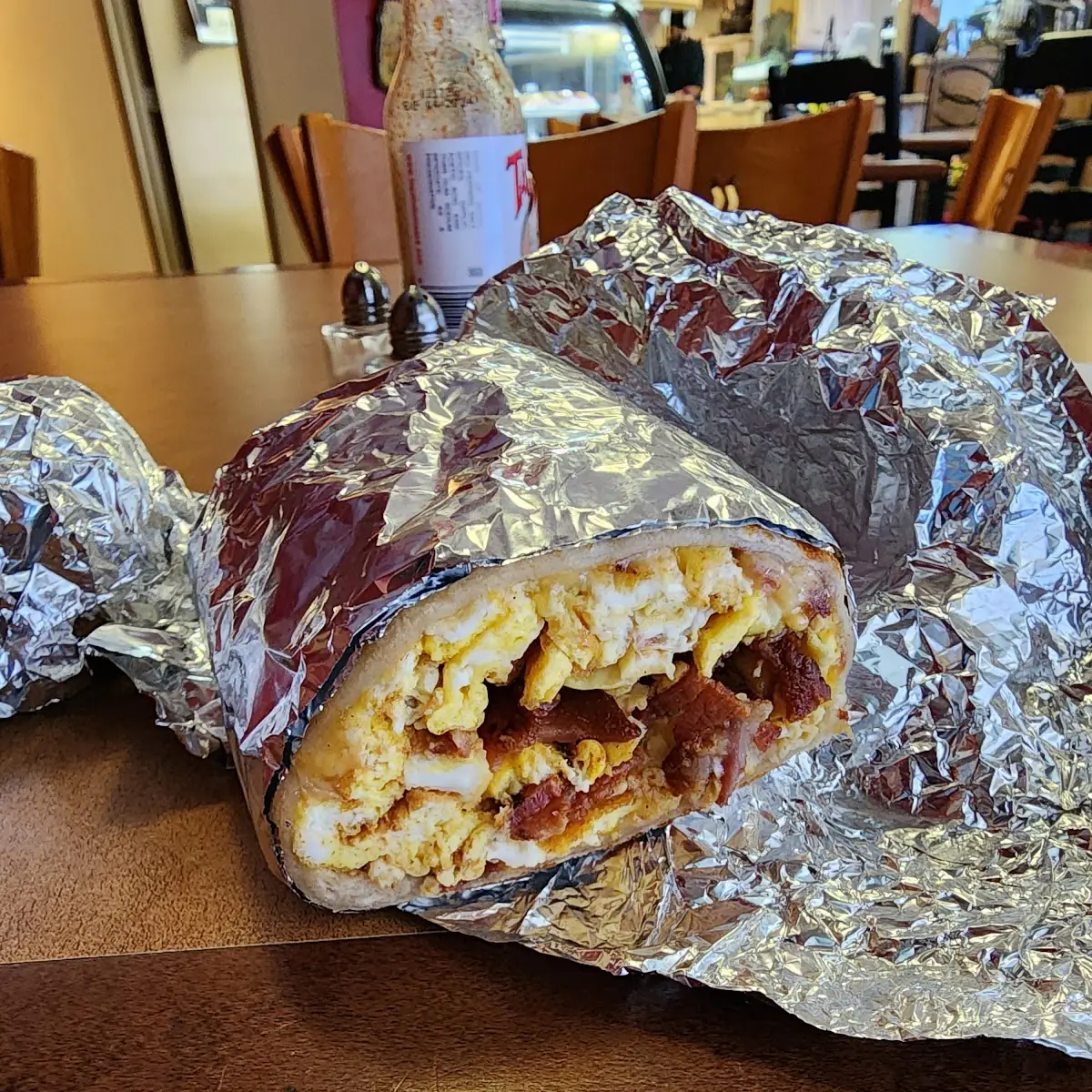 Bacon Breakfast Burrito