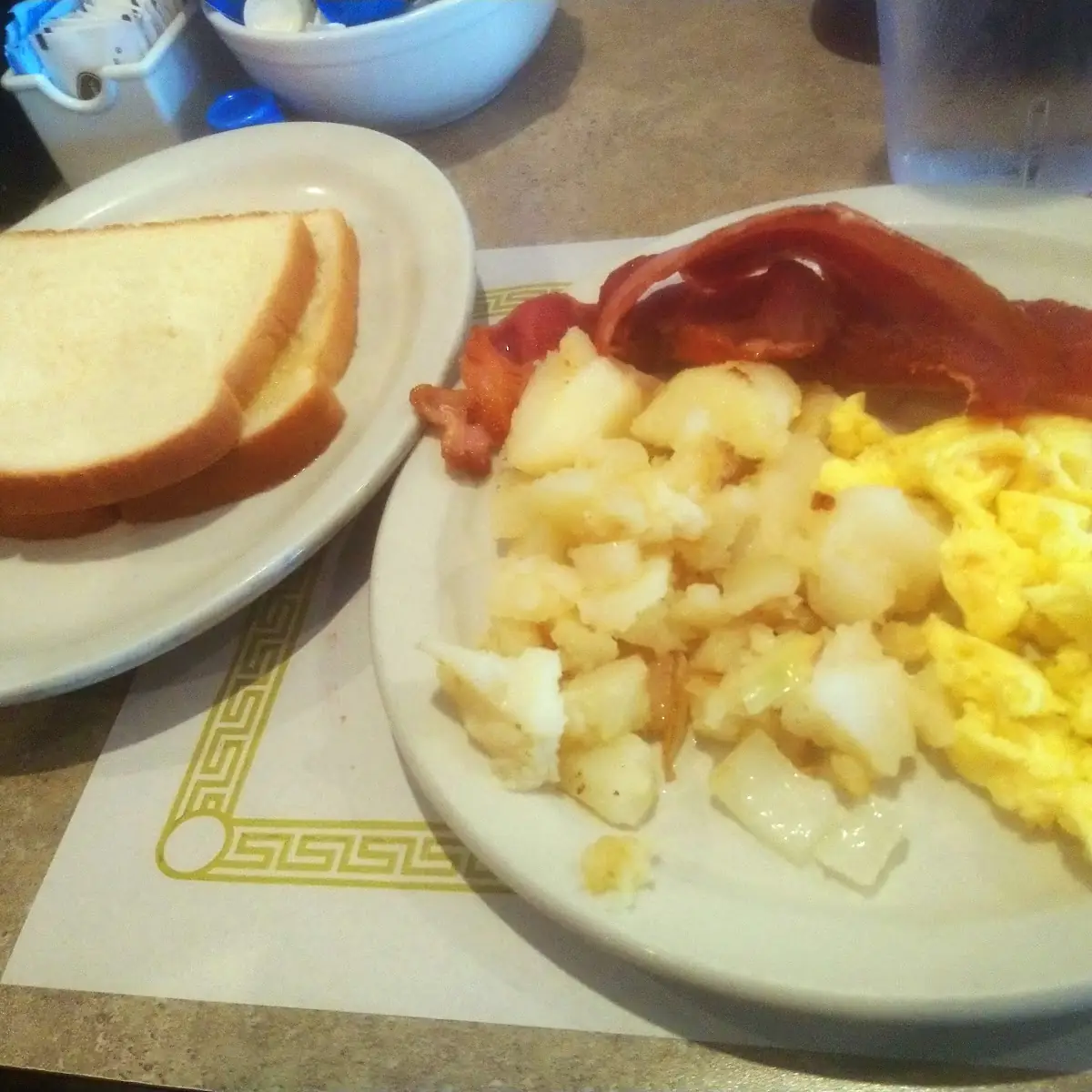 Scrambled Eggs and Toast